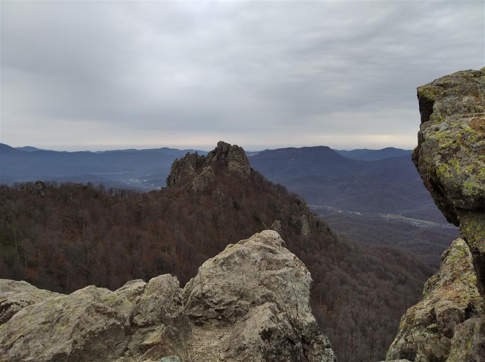 Вид на гору Индюк